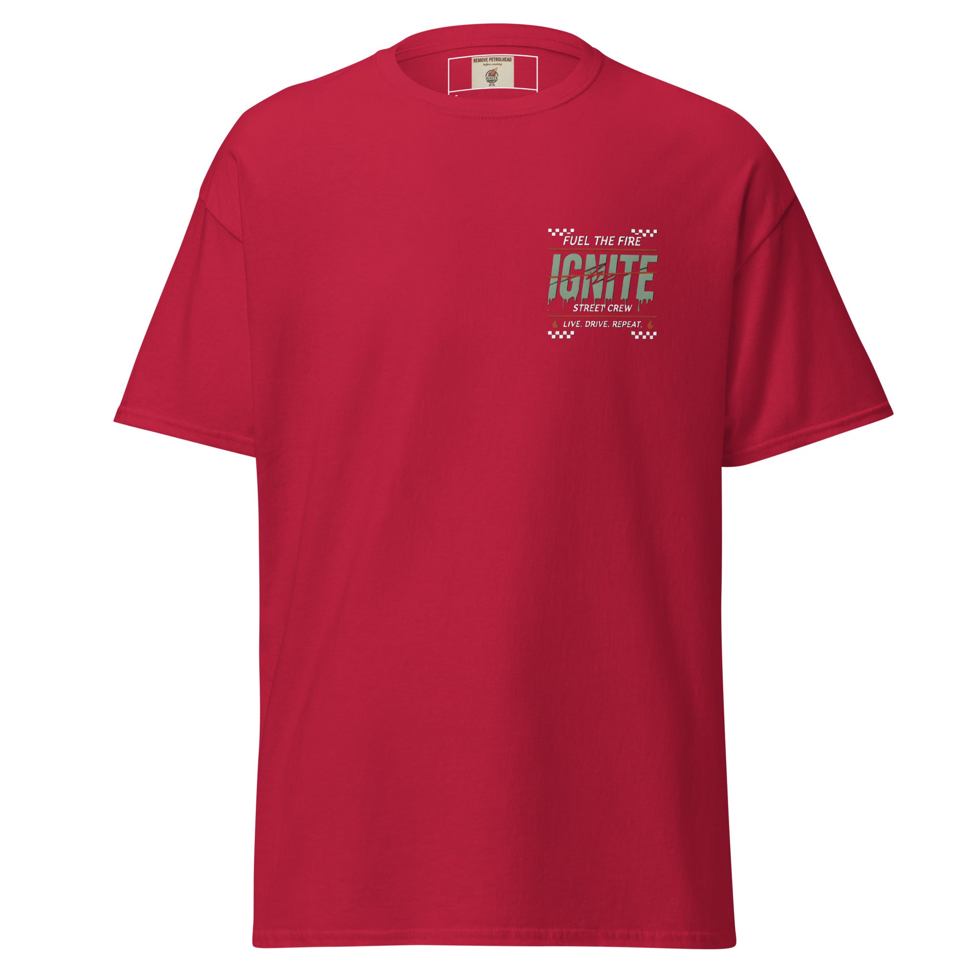 IGNITE Fuel the Fire T-shirt, Cardinal