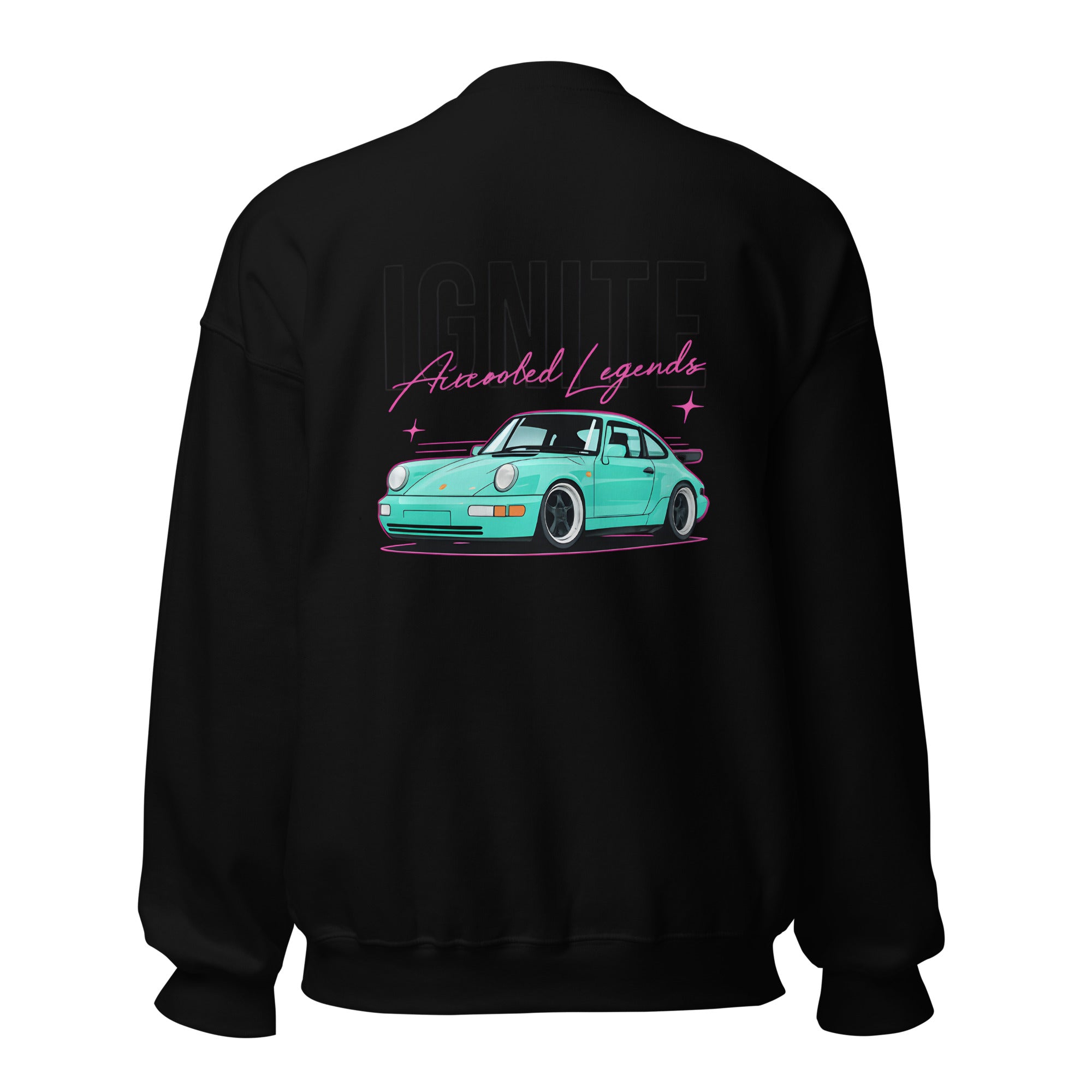 IGNITE Aircooled Legends Unisex Sweater, zwart