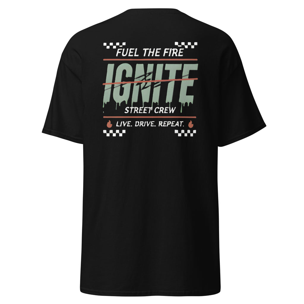 Thumbnail IGNITE Fuel the Fire Unisex T-shirt, zwart