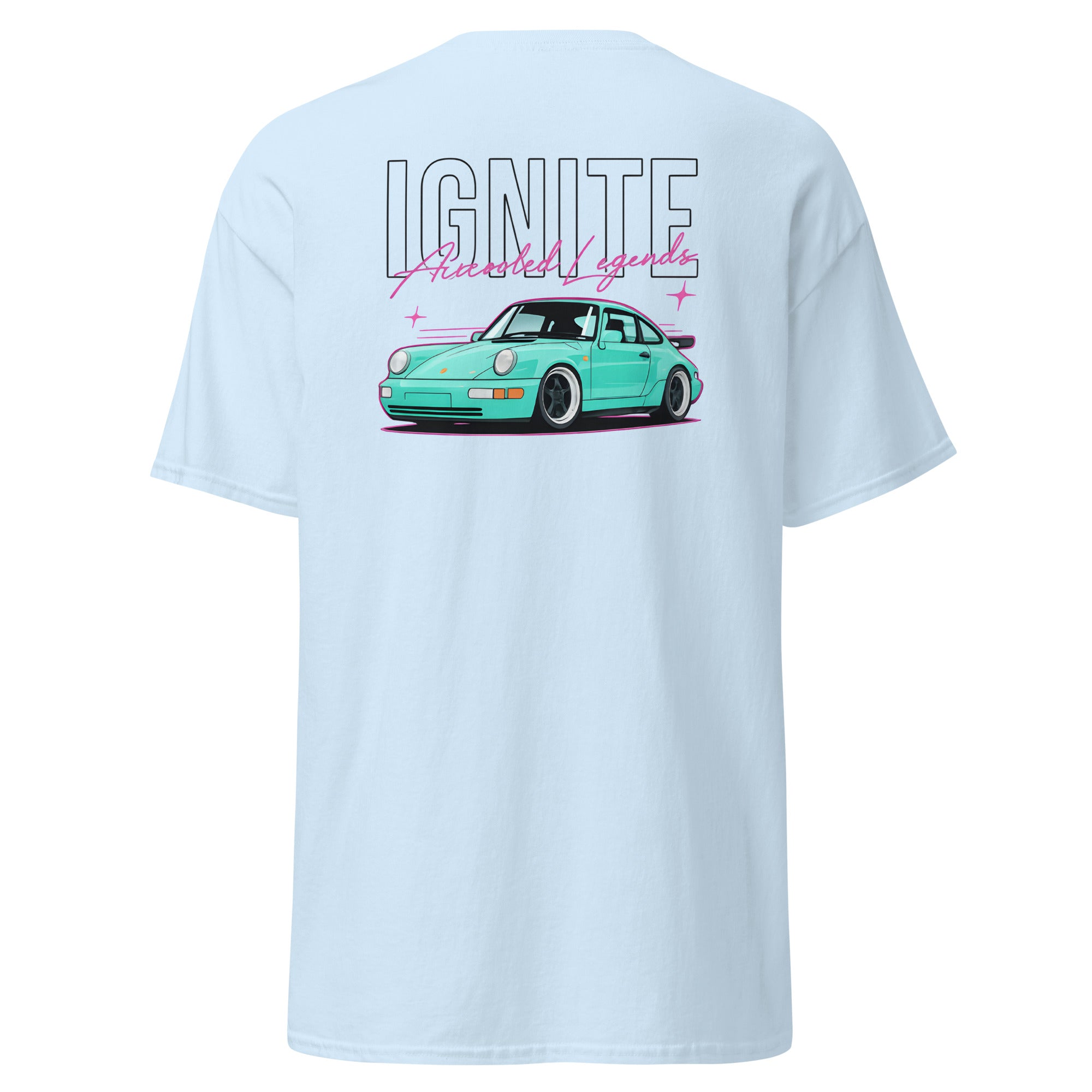 IGNITE Aircooled Legends Unisex T-shirt, licht blau
