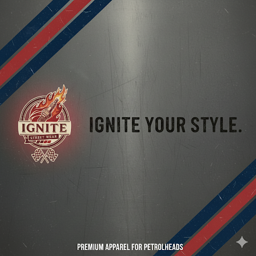 IGNITE Streetwear Hero Banner - Logo + Slogan