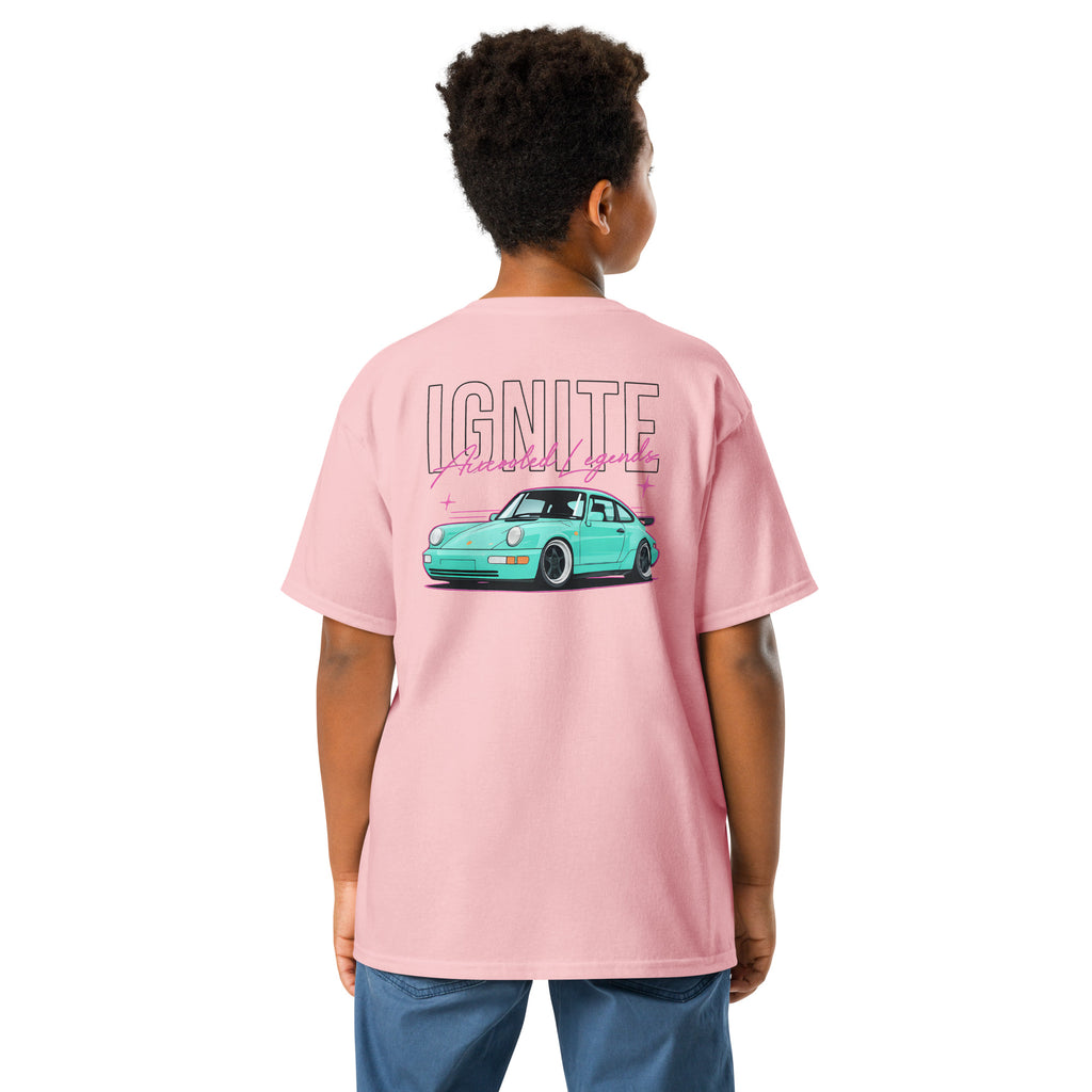 IGNITE Aircooled Legends Jeugd T-shirt, unisex, licht roze